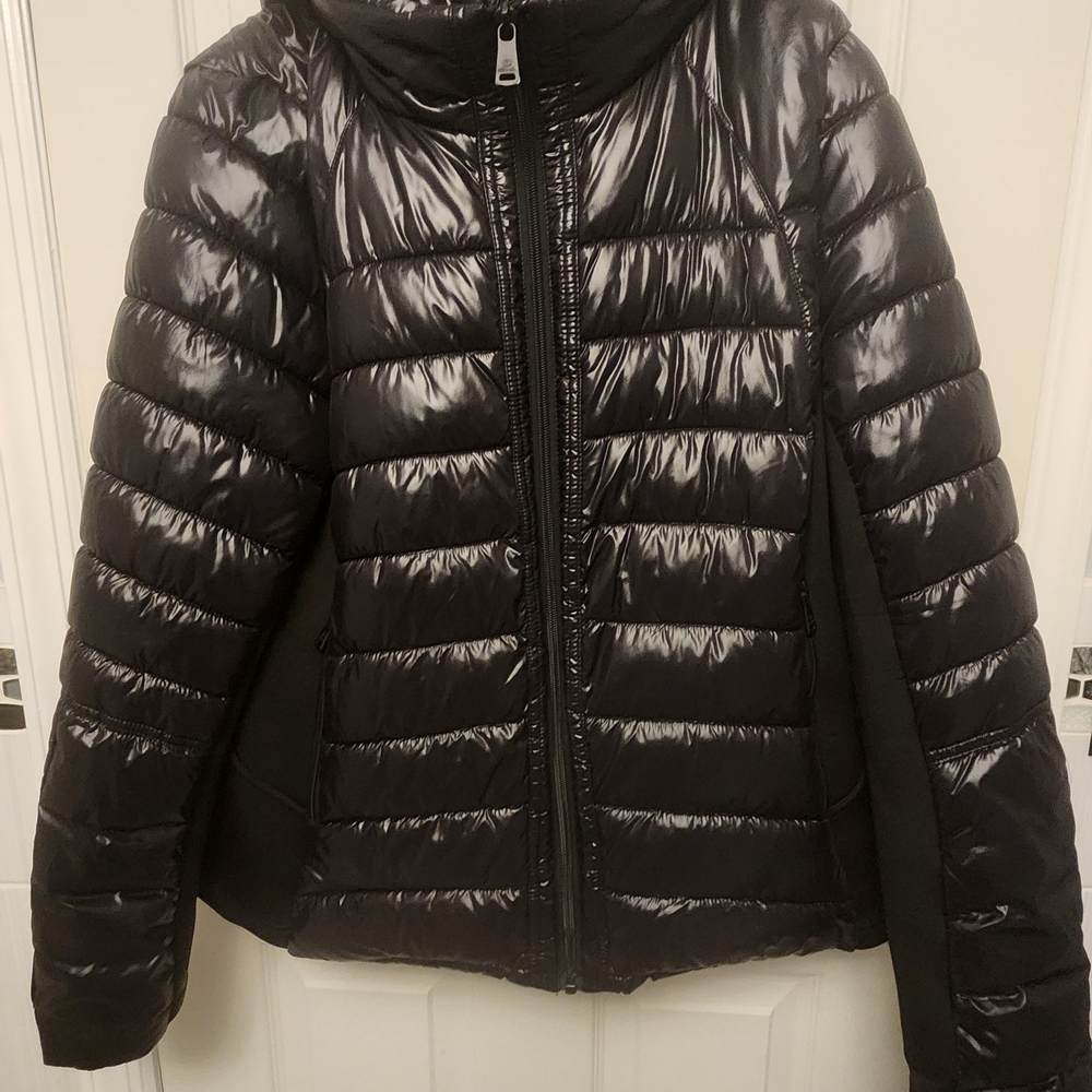 Bernardo Shiny Black Puffer Jacket